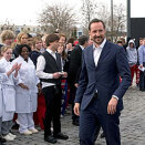 10 May: Crown Prince Haakon attends Dignity Day at Byåsen comprehensive school (Photo: Carl-Erik Eriksson) 